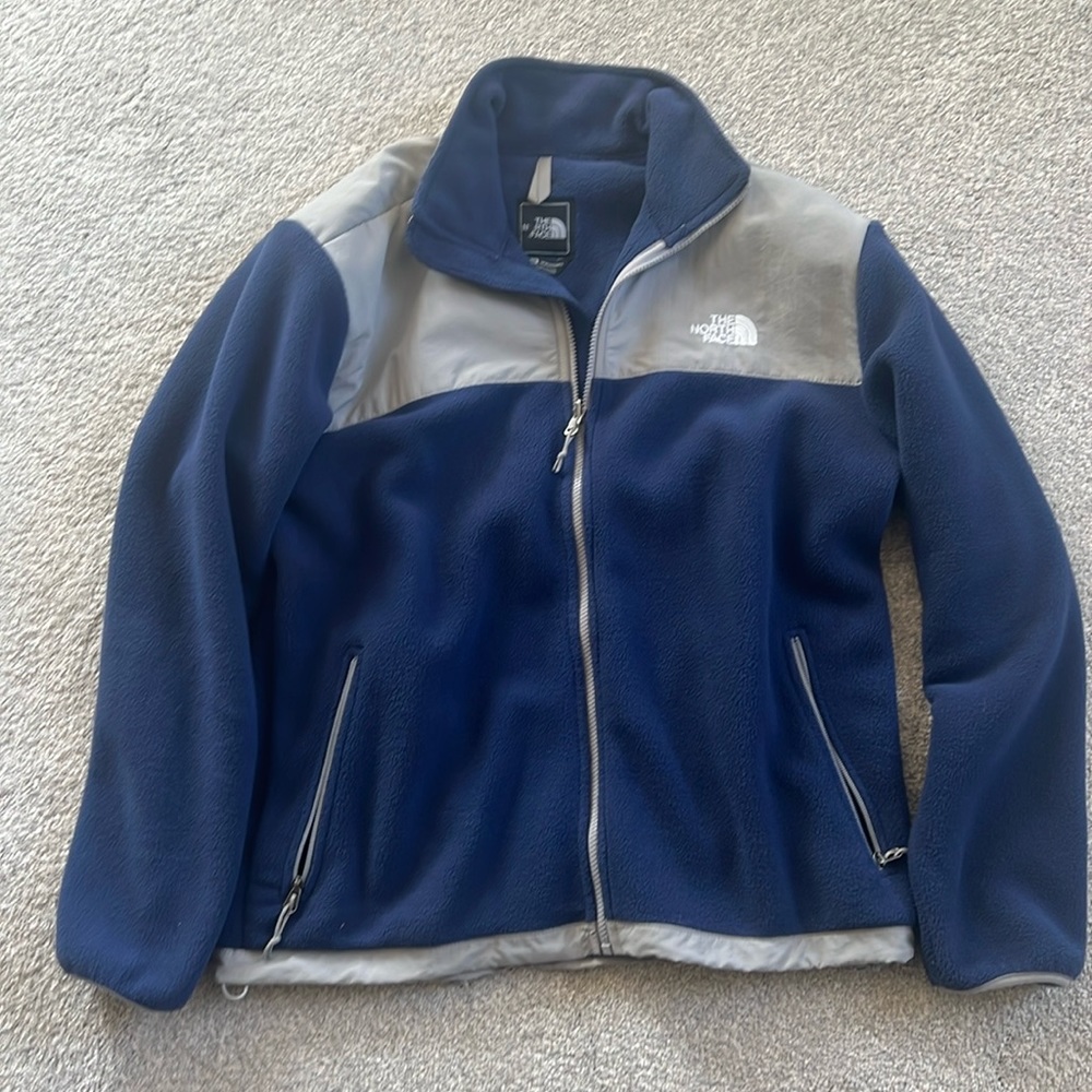 The North Face Men’s Fleece Full Zip Jacket. Mens Medium in Blue.